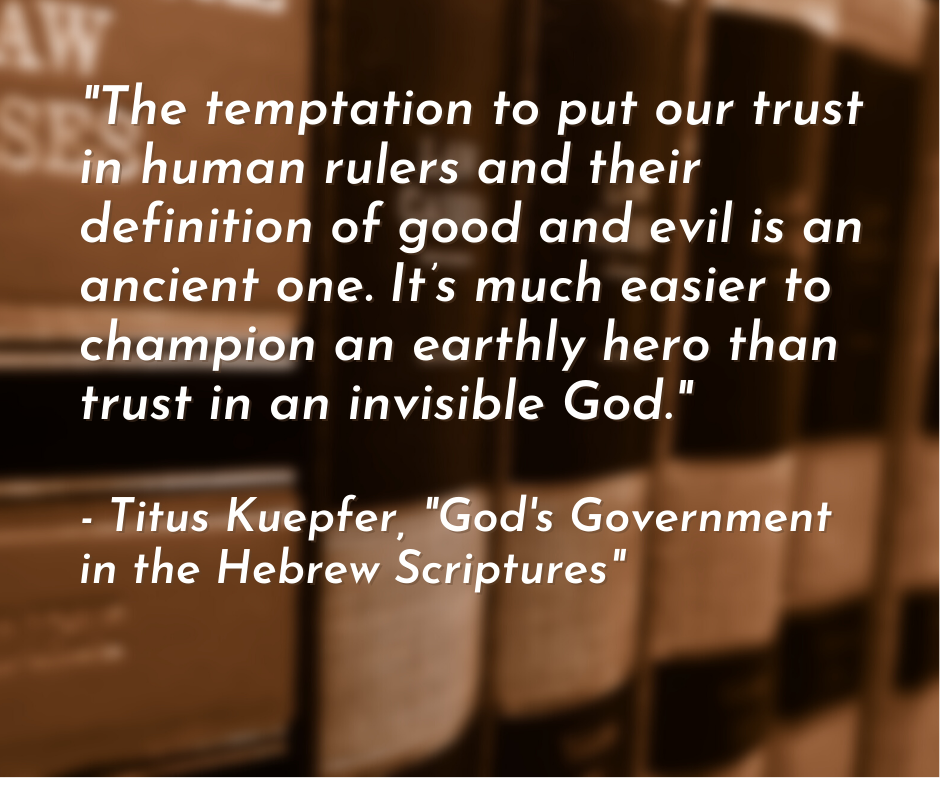 Read more about the article God’s Government in the Hebrew Scriptures